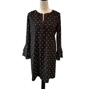 LOFT Women's Long Sleeve Polka Dot Dress NWT - Small